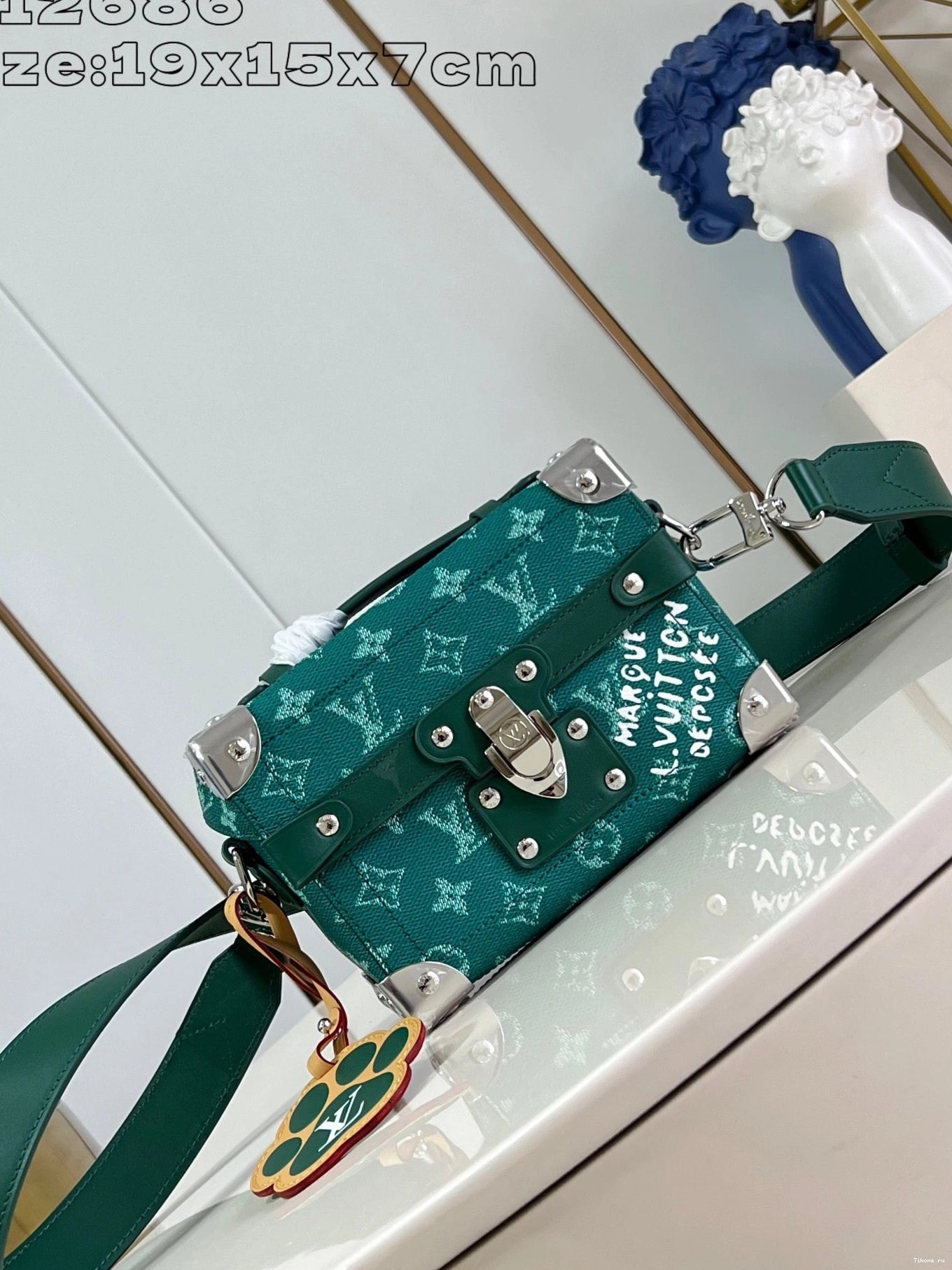 Cheap VUITTON Trunk-19*15*7CM LOUIS Soul 0821
